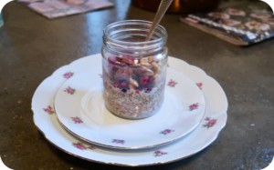 low carb ontbijt chiapudding